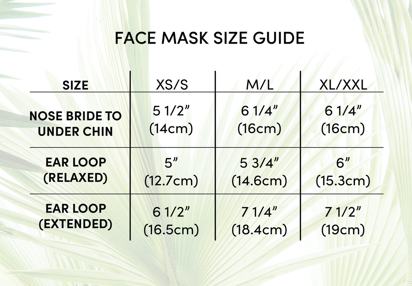 Face Mask - Tropical