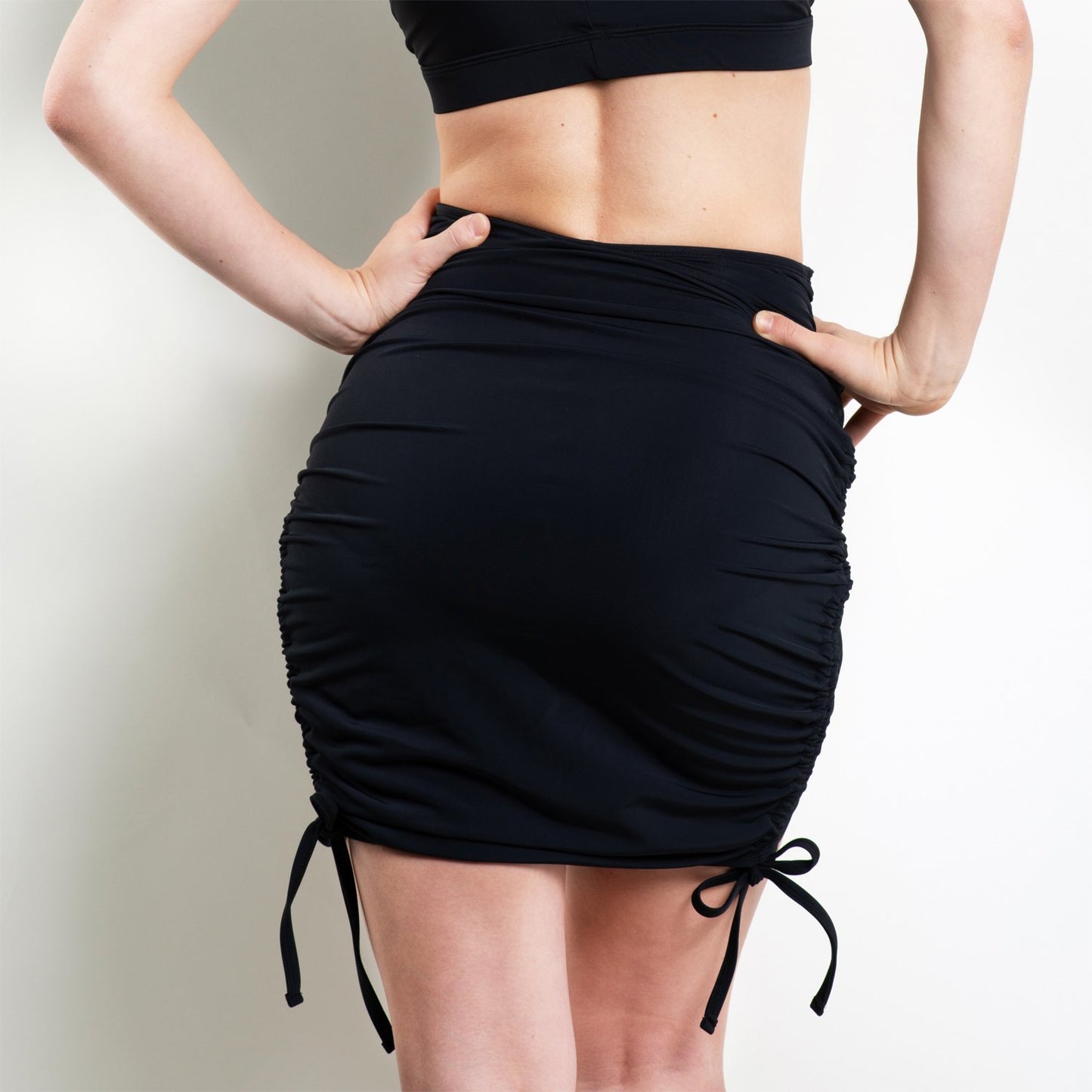 Ellanora Wrap Skirt Black